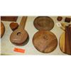 Image 3 : 14 Pieces Wooden Stringed Instrument, Shadow Box, Stool, Miniature Boxes, etc.