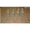 Image 1 : 12-Piece Matching Tall Cut Crystal Wine Glasses/Stemware - New Condition