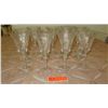 Image 3 : 12-Piece Matching Tall Cut Crystal Wine Glasses/Stemware - New Condition