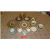 Image 1 : Misc. Gilt-Bordered Enameled Fine China - Various Markings/Manufacturers
