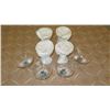 Image 4 : Set of 8 Matching Martini Glasses - New Condition