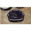 Image 8 : Qty 3 Misc. Gilt-Banded French Limoges Cobalt Blue Ceramic Trinket Boxes