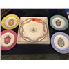 Image 1 : New Christian Dior Floral/Gold-Band China, 4 Limoges Porcelain China w/Decorated Egg Motif