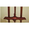 Image 3 : Tall, Carved Dark Wood Easel w/Carved Details - Approx. 24X24X77 H