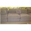 Image 10 : 5-Piece Pottery Barn Oversized Modular Sofa Sectional Set - Lt. Gray