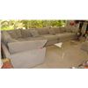 Image 1 : 5-Piece Pottery Barn Oversized Modular Sofa Sectional Set - Lt. Gray
