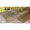 Image 7 : 5-Piece Pottery Barn Oversized Modular Sofa Sectional Set - Lt. Gray