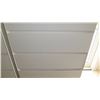 Image 4 : Qty 2 Tall 5-Drawer White Dressers (Approx. 32X17X50)
