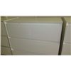 Image 5 : Qty 2 Tall 5-Drawer White Dressers (Approx. 32X17X50)