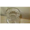 Image 2 : Tall Relief-Cut Crystal Flower Urn - Approx. 15.5" Tall