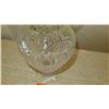 Image 3 : Tall Relief-Cut Crystal Flower Urn - Approx. 15.5" Tall