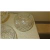 Image 4 : Qty 3 Cut Crystal Bowls, Candy Dish - Approx. 5" Tall, 2 are approx. 6.5" Tall