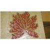 Image 1 : Qty 6 New Beaded Red Coral Placements - $110 Each Retail (Neiman Marcus)