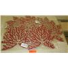Image 2 : Qty 6 New Beaded Red Coral Placements - $110 Each Retail (Neiman Marcus)