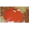 Image 5 : Qty 6 New Beaded Red Coral Placements - $110 Each Retail (Neiman Marcus)