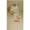 Image 1 : Etched Mermaid Lucite Block - C.A. Pardell - Approx. 25" H