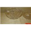 Image 2 : Qty 3 Poland Cut Crystal Bowls - Approx. 3" dia. to 9" dia.
