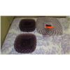 Image 1 : Grape Stemmed Dessert Tray & 10 Matching Dessert Plates