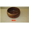 Image 1 : Round Mango Wood Bowl - Approx. 11" Dia, 6" Ht