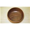 Image 3 : Round Mango Wood Bowl - Approx. 11" Dia, 6" Ht