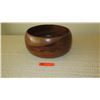 Image 5 : Round Mango Wood Bowl - Approx. 11" Dia, 6" Ht