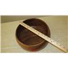 Image 7 : Round Mango Wood Bowl - Approx. 11" Dia, 6" Ht
