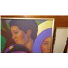 Image 2 : Framed Modern Acrylic Canvas - Profiles (Zambucka) 24X19