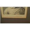 Image 4 : Old Framed Etching: "A Young Woman of the Sandwich Islands" - After J. Webber 17 x 20