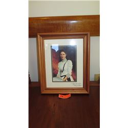 Framed Print: Princess Kaiulani Portrait - Signed (Eric Caldwell) 17x14