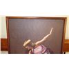 Image 2 : Ltd. Ed. Framed Canvas: Hula Dancer in Lilac - by Edwin B. Kayton 21 X 29