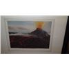 Image 2 : Framed Print: Lava on Slopes of Mauna Loa 15X13