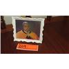 Image 11 : Original Framed Ahu Ula Feather Cloak (John Kapono Fernandez) & Ceramic Dish w/Feather Clock 15x12