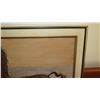 Image 3 : Large Framed Original Acrylic Canvas Painting: Stallion - by Luigi Fumagalli 46X36