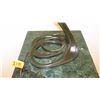 Image 3 : Art Nouveau Table Lamp with Stained Glass Shell Motif 22" H
