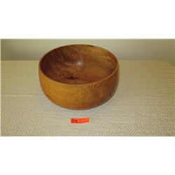 Large Wood Bowl - Mango? Approx. 14.5" dia, 8" h