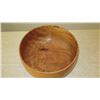 Image 3 : Large Wood Bowl - Mango? Approx. 14.5" dia, 8" h