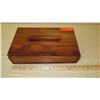 Image 9 : Rectangular Wood Box w/Lid (Tongue-Groove) - Approx. 15.5" L  X 9" W