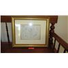 Image 1 : Framed Etching: Picasso (Markings 24.1.54. VII) - 24X20