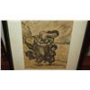 Image 3 : Framed Print: After Daumier "Washerwoman & Child" - Hand-Signed by Madge Tennent 1964 (13x17)