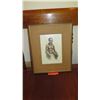 Image 2 : Old Framed Color Print: Hawaiian Noble Woman w/Lei Niho Palaoa 13x16