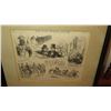 Image 2 : Framed B& W Print of 1875 Frank Leslie's Illustrated Newspaper #296 - NYC 15X12