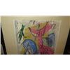 Image 2 : Framed Watercolor/Mixed Media: Pa`u Rider - by John Young