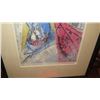 Image 3 : Framed Watercolor/Mixed Media: Pa`u Rider - by John Young