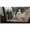 Image 2 : Framed Old B& W Photograph - Greeting Pan American Airlines 12x15