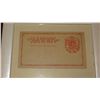 Image 2 : Framed Kalakaua 1881 Bank Note (N.Y), Framed Watercolor Rabbit Island? 8x6