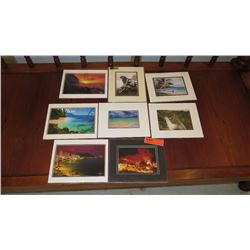 Qty 8 Modern Hawaiian Prints: Kim T. Reece, V.K. Tyler, Susie Y. Andersen, etc.