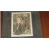 Image 2 : Rare Antique Print - Woodblock Engraving: "Hawaiians of the Present Day (Garden Party)" 13x15