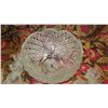 Image 2 : Large Press Glass Punch Bowl and 18 Glasses - 13" dia, 8.5" H