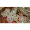Image 9 : Large Press Glass Punch Bowl and 18 Glasses - 13" dia, 8.5" H