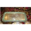 Image 2 : Qty 7 Antique Silver Plated Platter, Trays, Condiment Tray, etc.